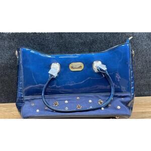 BRANGIO ITALY NWT HONEYBEE ROYAL BLUE HANDBAG